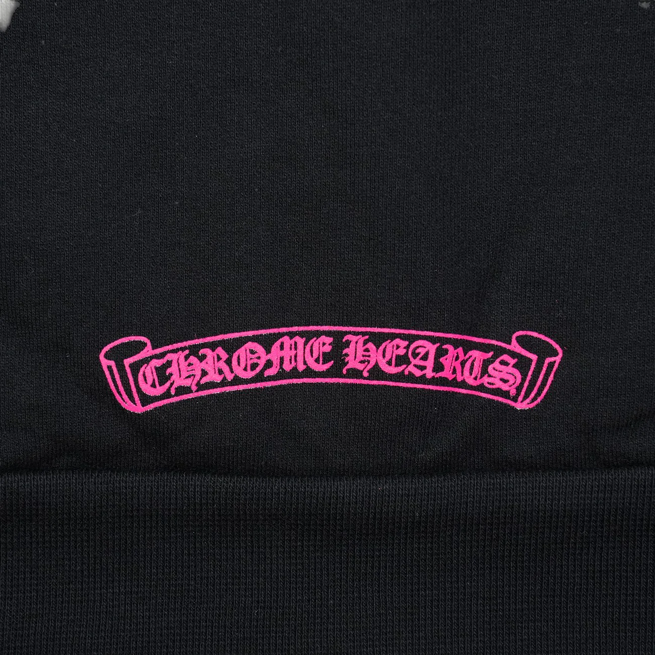 袖フローラルホースシューバックプリント 【ジップパーカー】【ブラック×ピンク】【新品】 SIZE:M - Image 13