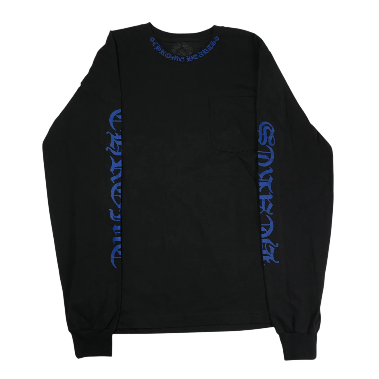 ネックロゴプリント 【カットソー】【ブラック】【新品】 SIZE:M
