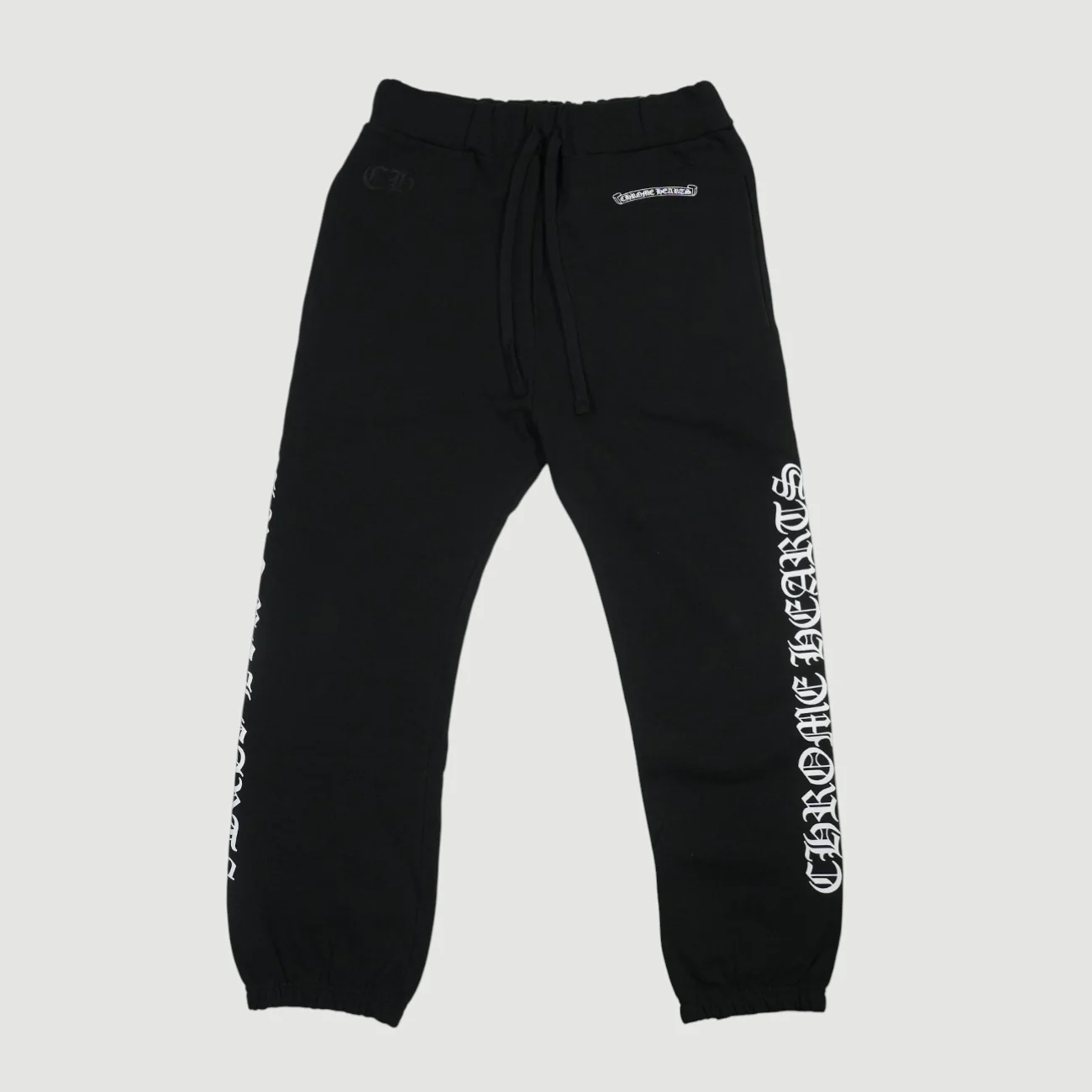 英字サイドプリント 【スウェットパンツ】【ブラック】【新品】 SIZE:M