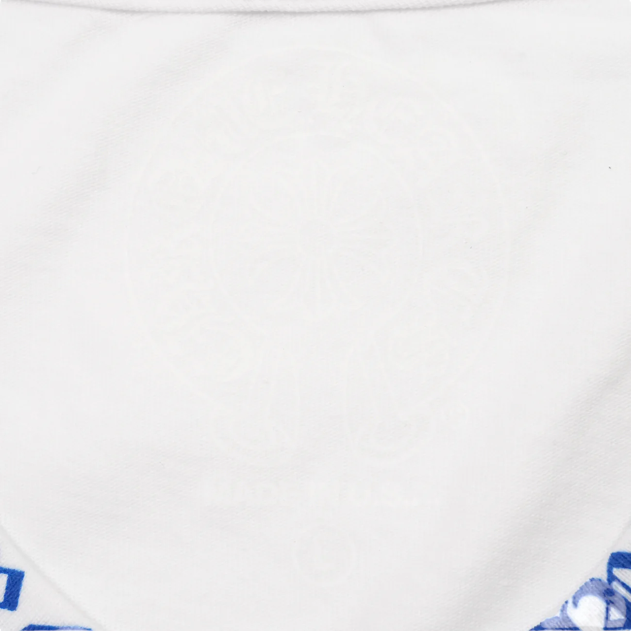 ネックロゴプリント 【カットソー】【ホワイト×ブルー】 SIZE:L インボイス付き - Image 5