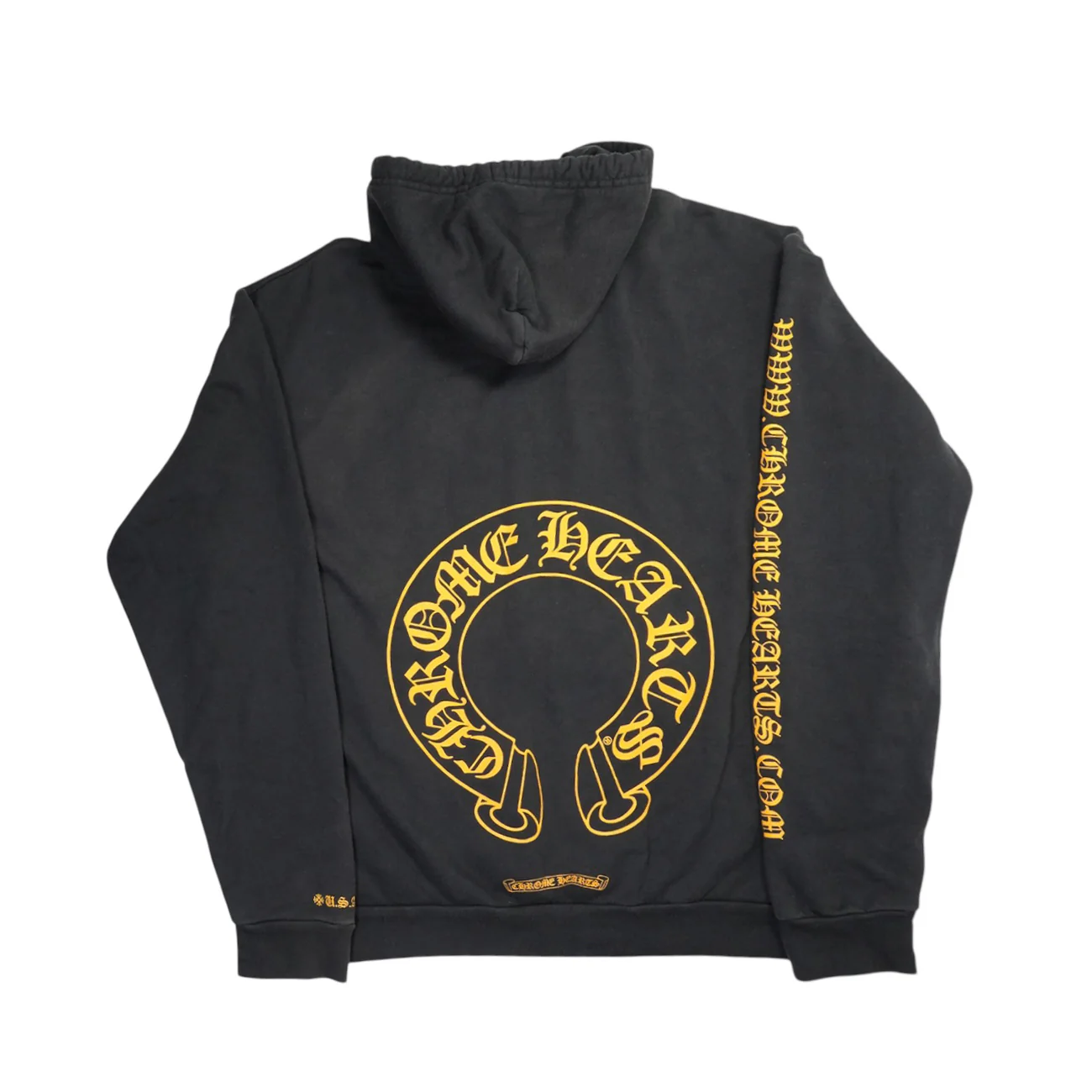 ホースシューバックプリント 【パーカー】【ブラック】 SIZE:L - Image 2