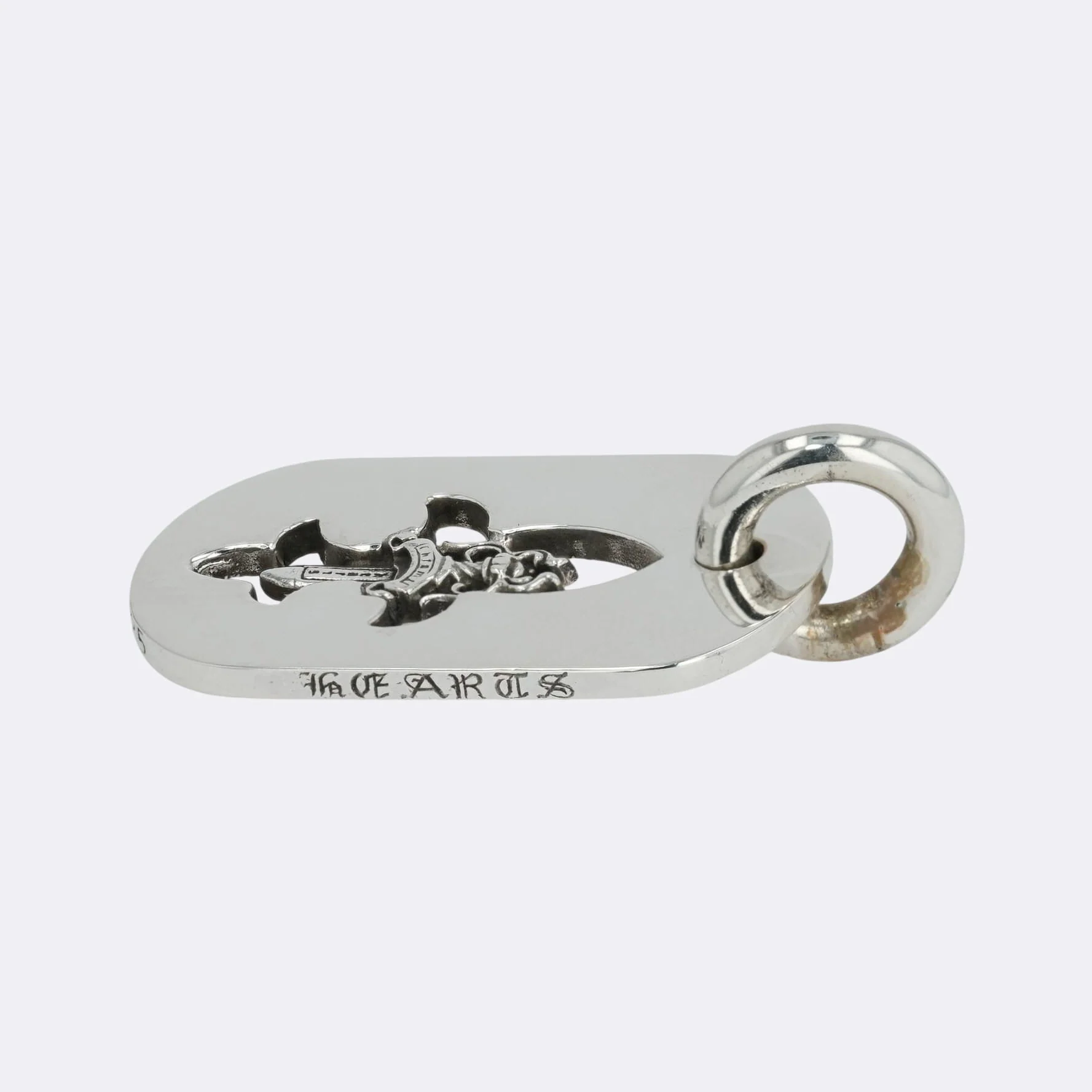 ラージカットアウトフレアダガー ドッグタグ LG CO FLUER DAGGER DOG TAG 【シルバーネックレストップ ペンダント】 - Image 2