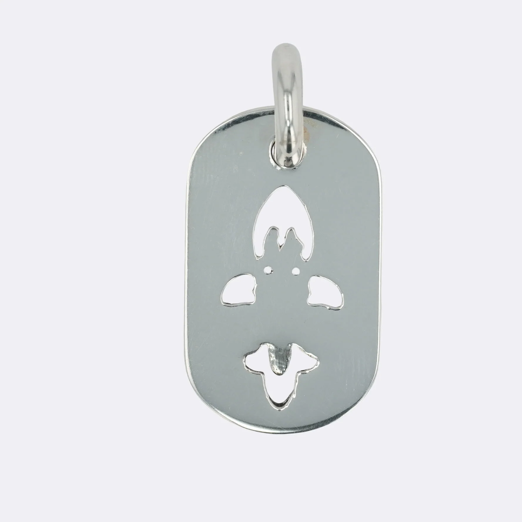 ラージカットアウトフレアダガー ドッグタグ LG CO FLUER DAGGER DOG TAG 【シルバーネックレストップ ペンダント】 - Image 4