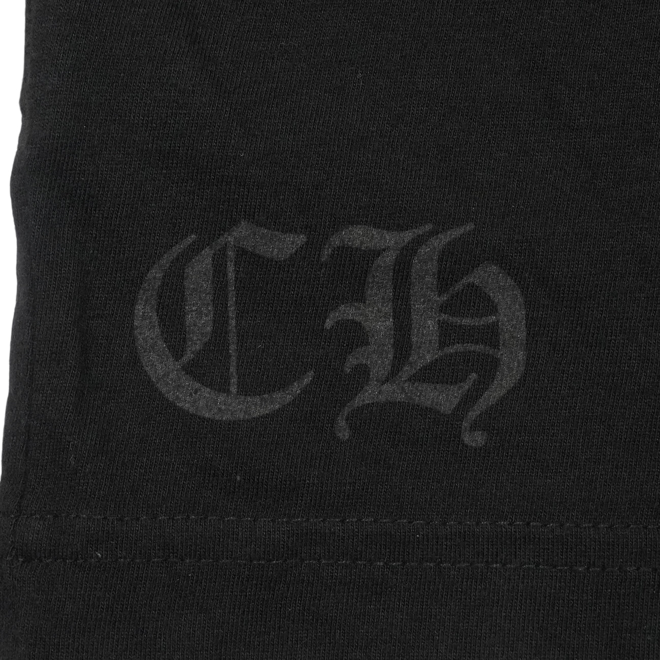 ネックロゴ袖プリント 【カットソー】【ブラック】 SIZE:L - Image 2
