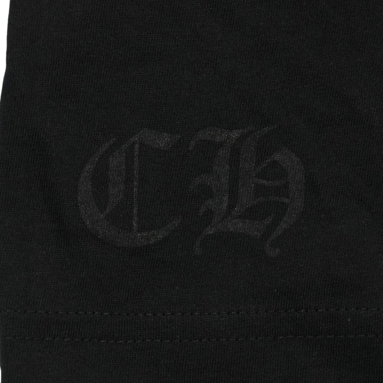 ネックロゴプリント 【Tシャツ】【ブラック×ブルー】【新品】 SIZE:L - Image 4