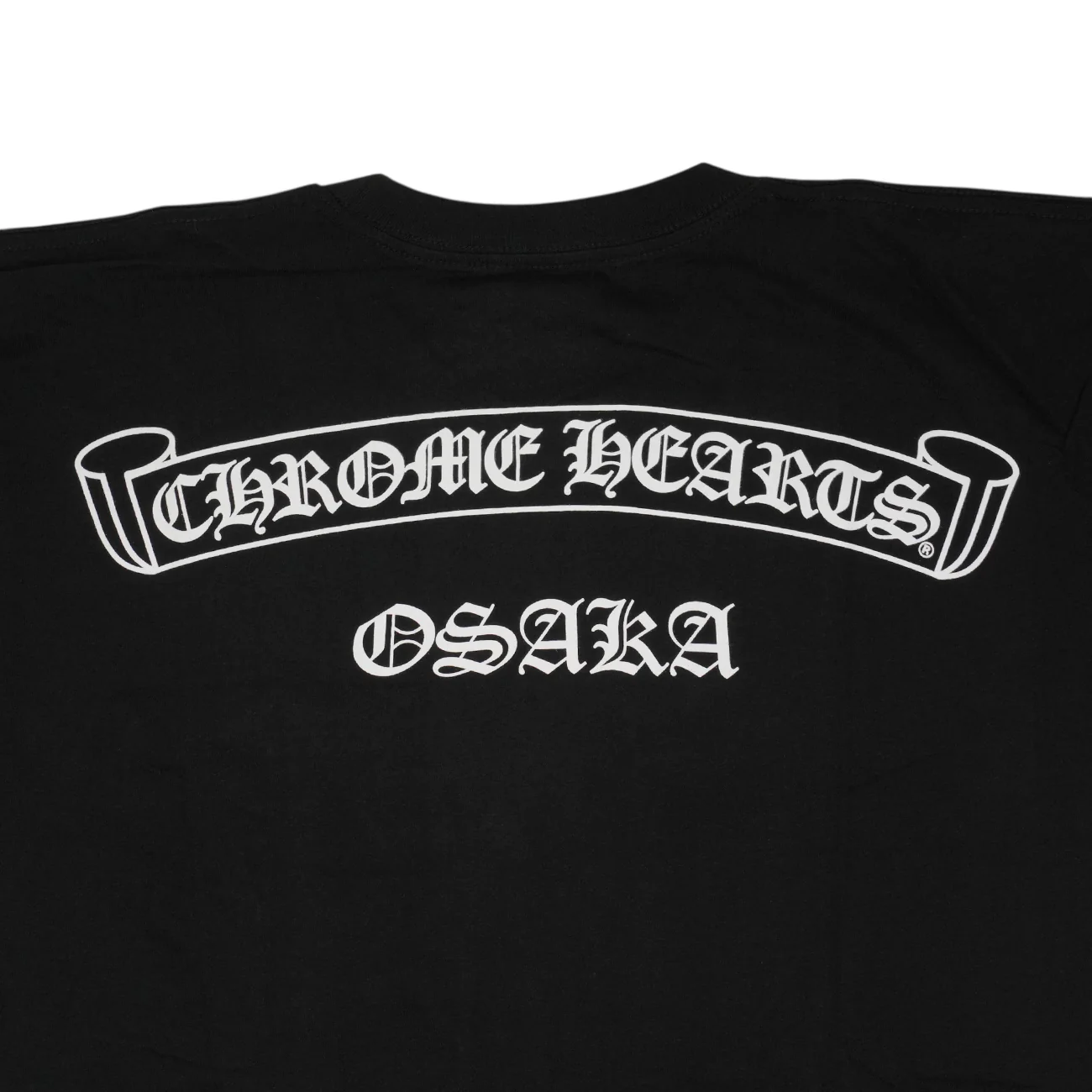 大阪限定スクロールラベルバックプリント 【Tシャツ】【ブラック】 SIZE:L - Image 9