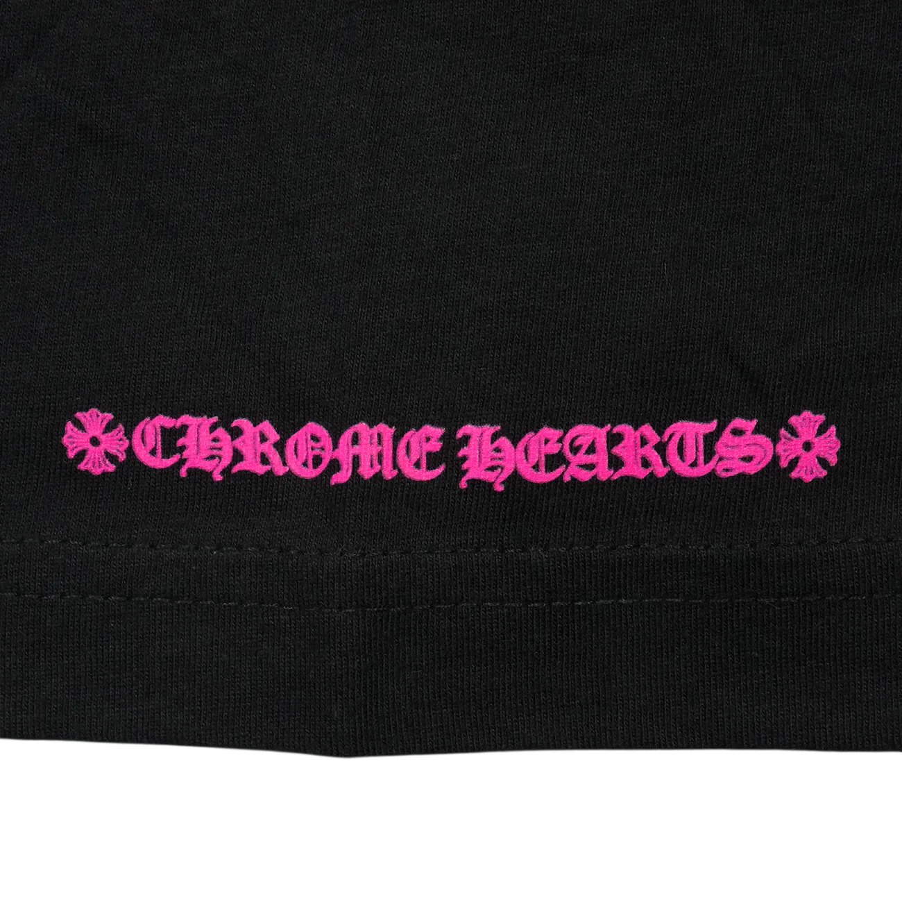 ホースシューバックプリント 【Tシャツ】【ブラック×ピンク】【新品】 SIZE:L - Image 5