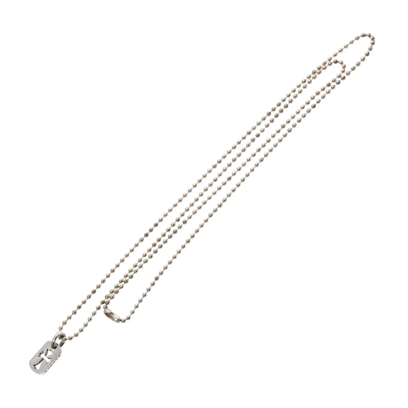 タイニーカットアウトクロス ドッグタグ TINY CO CROSS DOG TAG 【シルバーネックレストップ チャーム】	インボイス付き