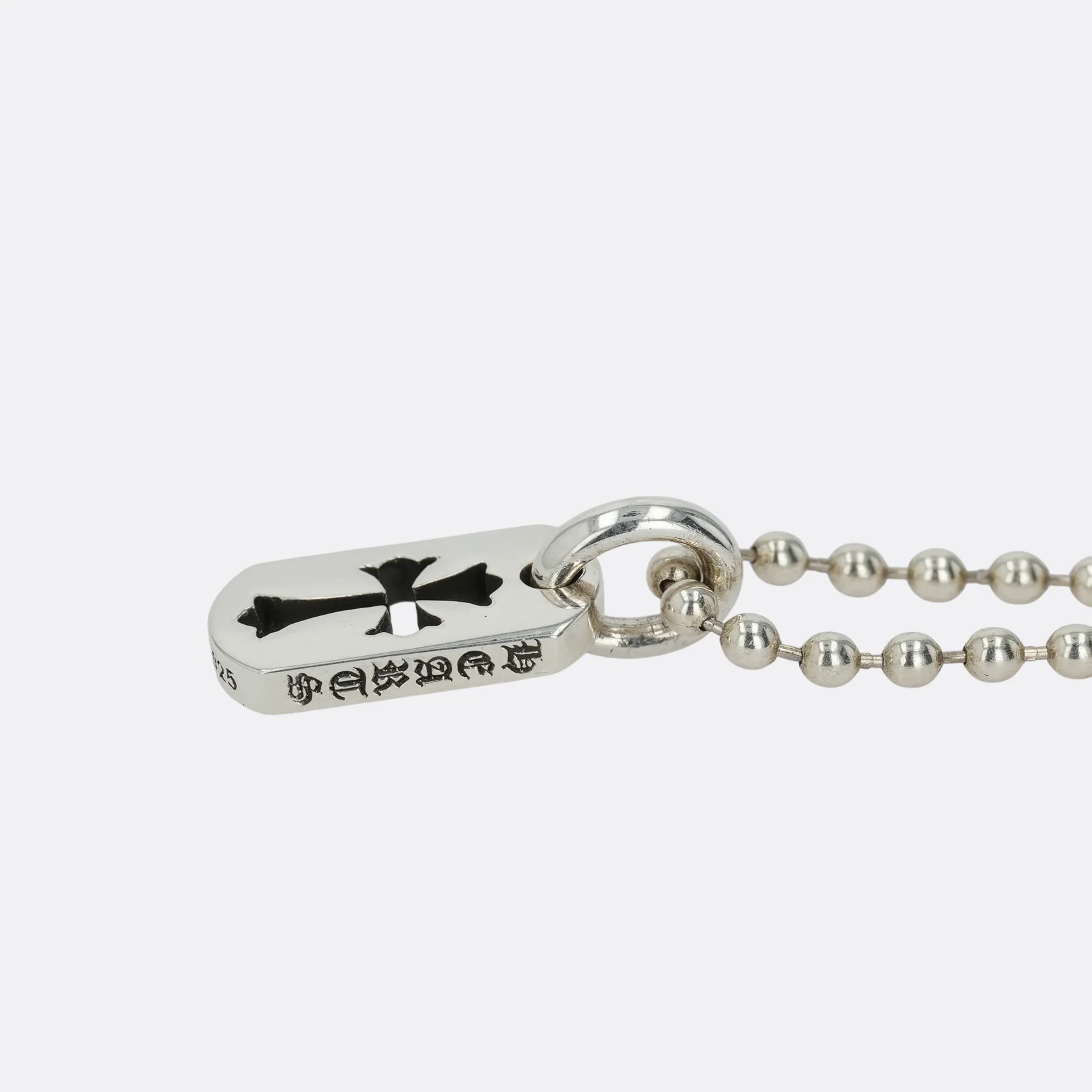 タイニーカットアウトクロス ドッグタグ TINY CO CROSS DOG TAG 【シルバーネックレストップ チャーム】インボイス付き - Image 2