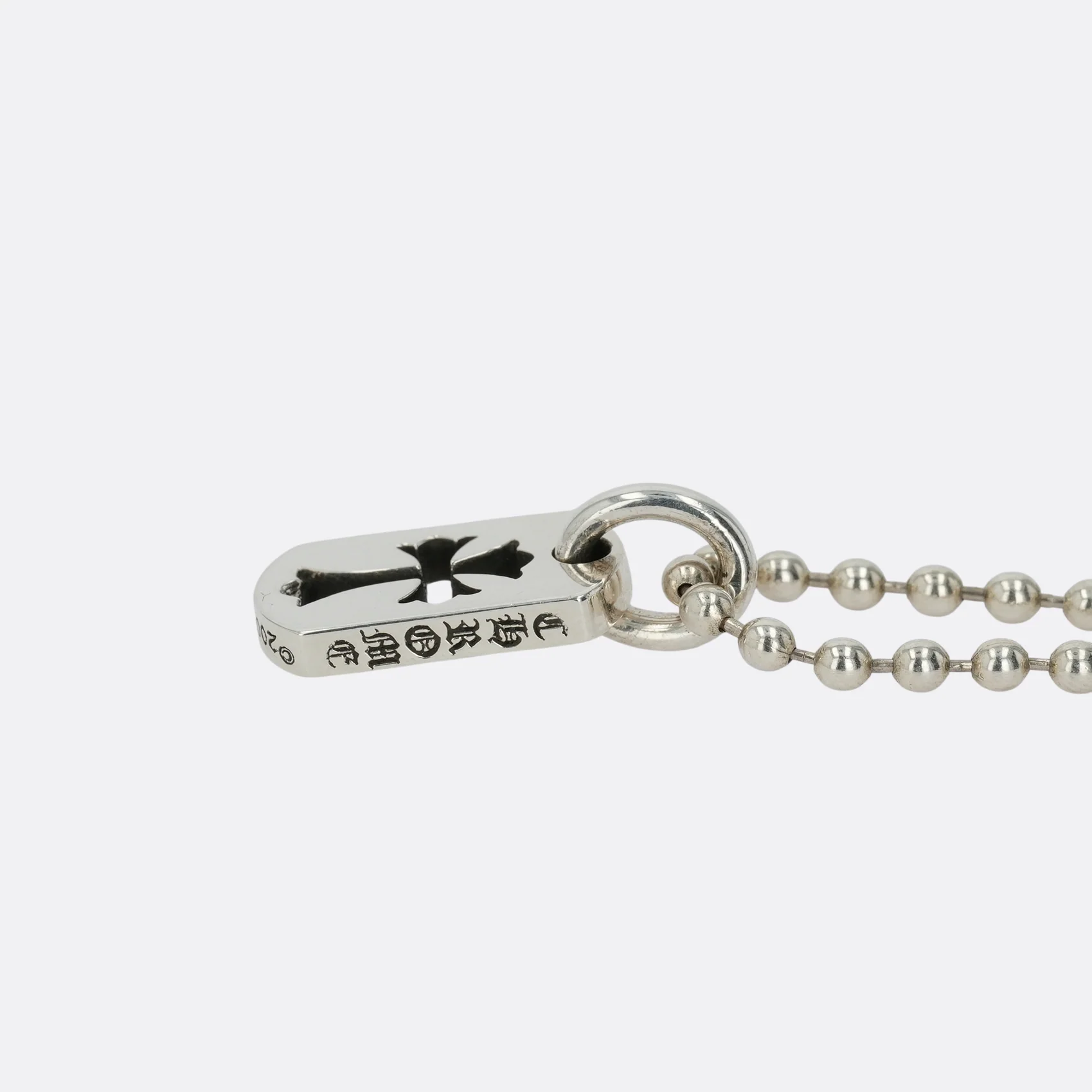 タイニーカットアウトクロス ドッグタグ TINY CO CROSS DOG TAG 【シルバーネックレストップ チャーム】インボイス付き - Image 3