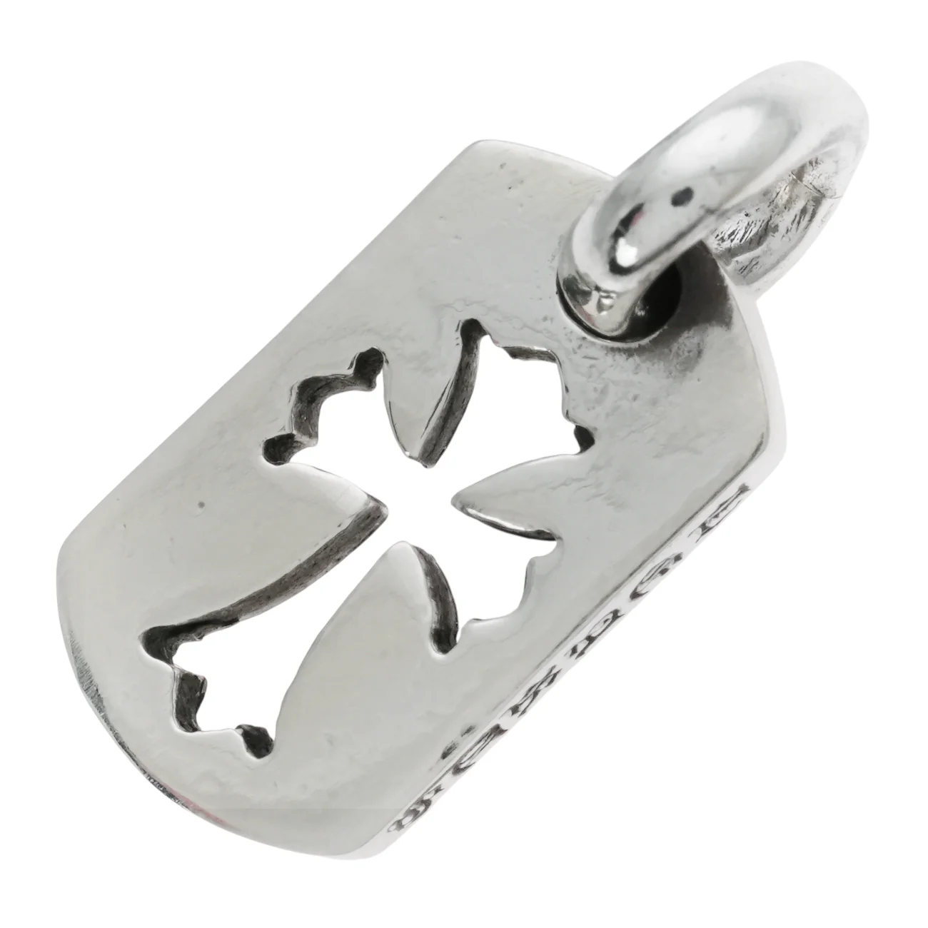 タイニーカットアウトクロス ドッグタグ TINY CO CROSS DOG TAG 【シルバーネックレストップ チャーム】