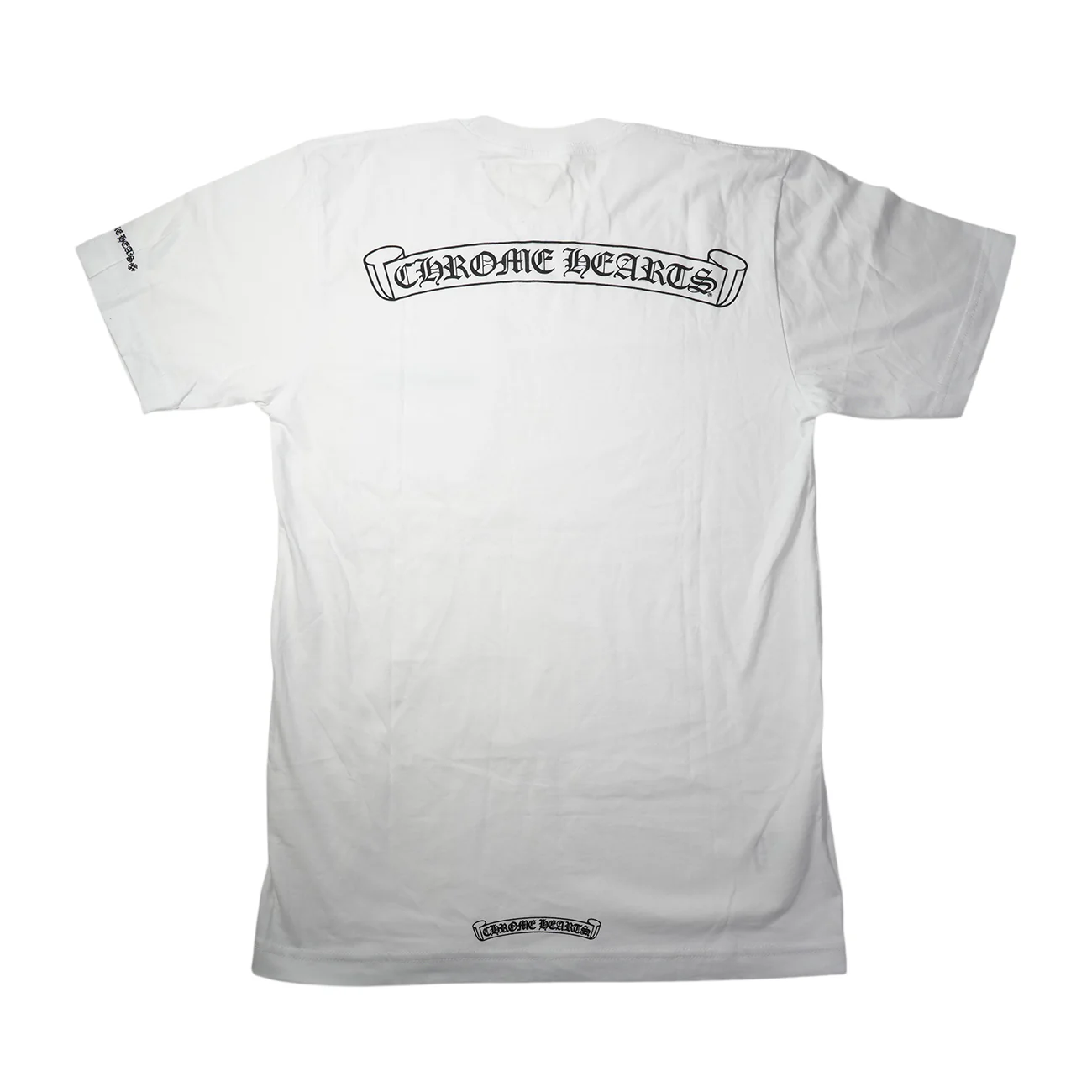 スクロールラベルバックプリント 【Tシャツ】【ホワイト】【新品】 SIZE:S - Image 2