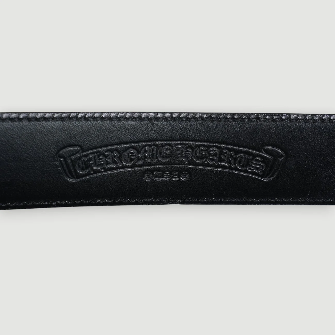スクロールラベルリベットストラップ SCROLL LABEL STRAP SIZE:32 【シルバーベルトストラップ】 - Image 4