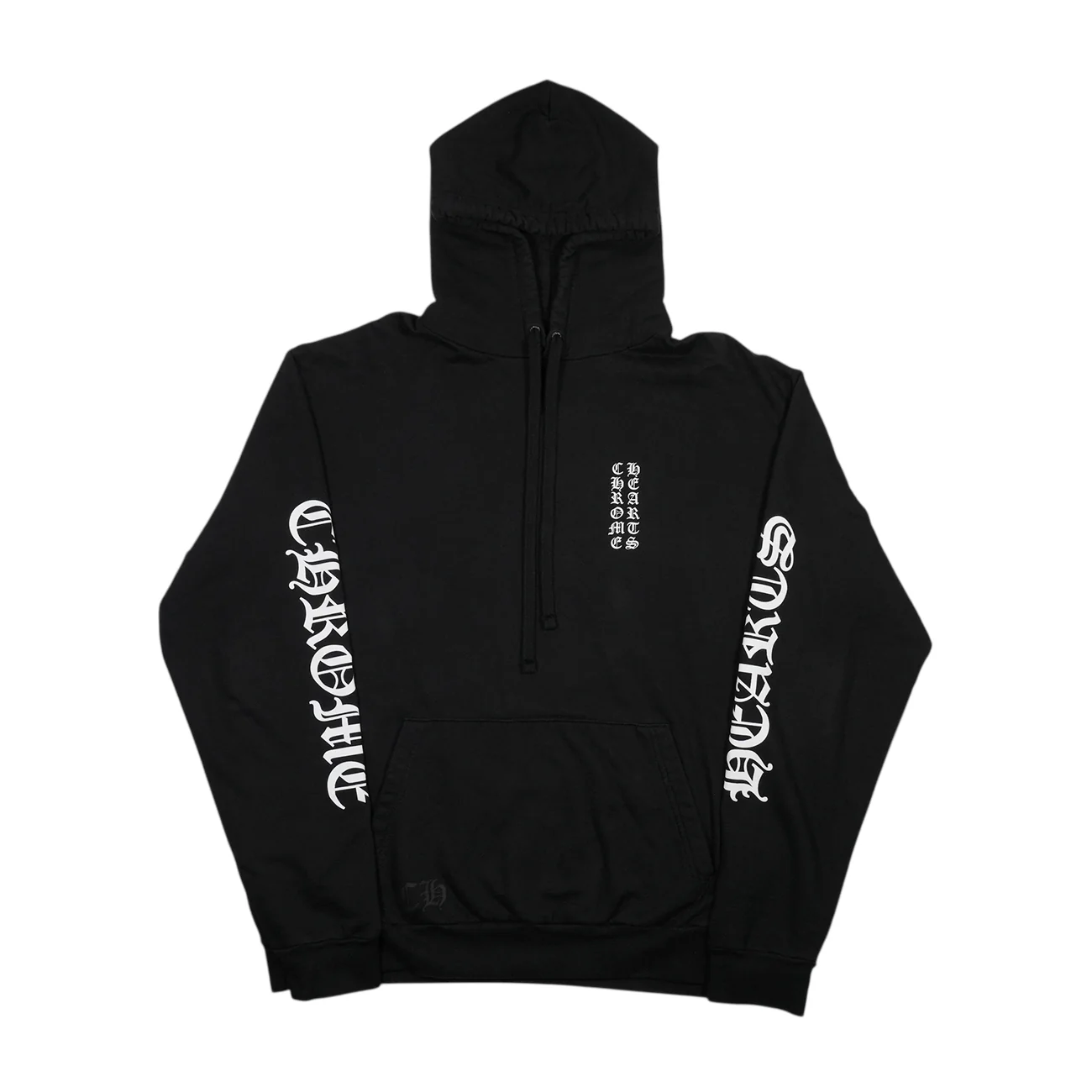 袖ロゴプリント 【パーカー】【ブラック】 SIZE:L
