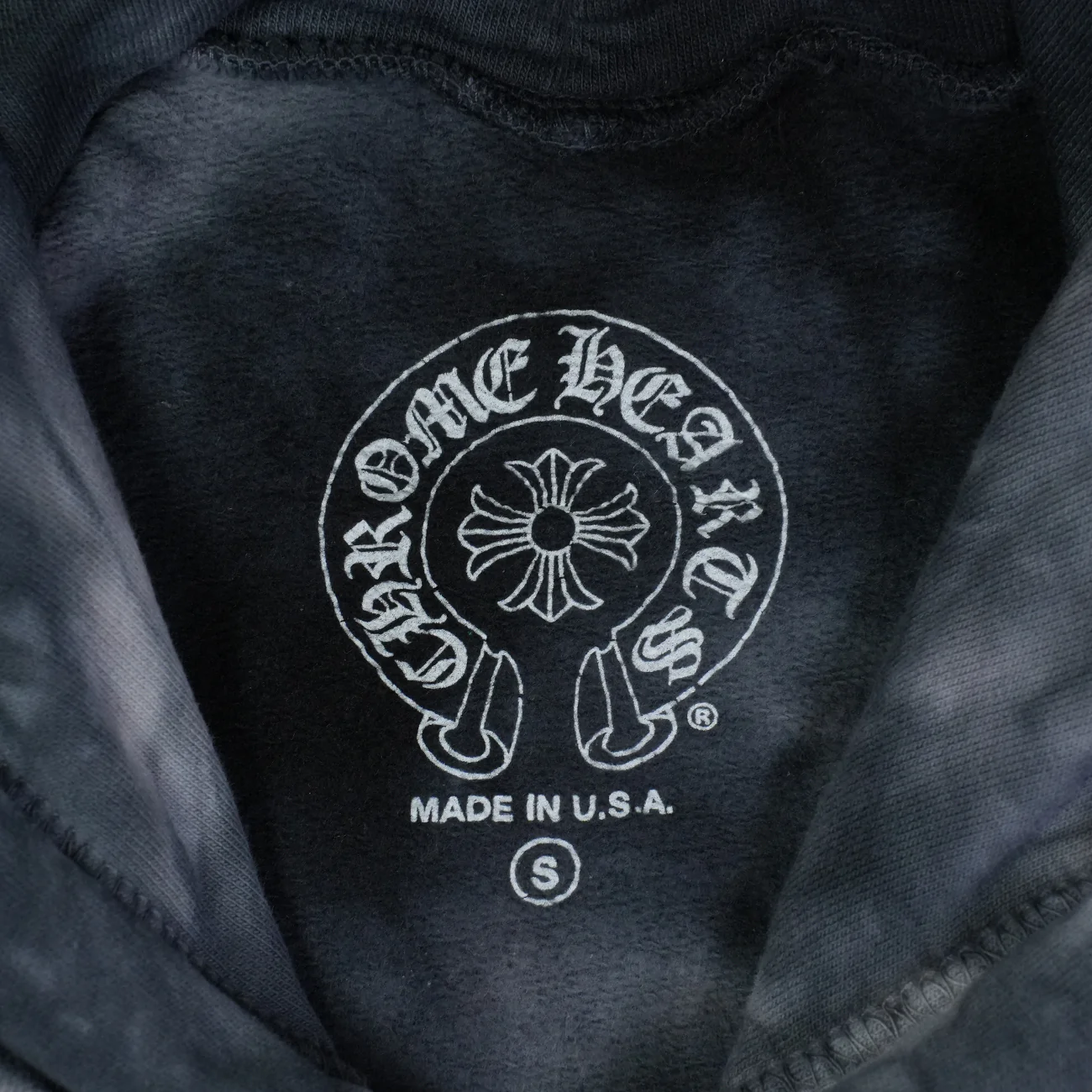 英字袖プリント 【パーカー】【ブラック】 SIZE:S - Image 6
