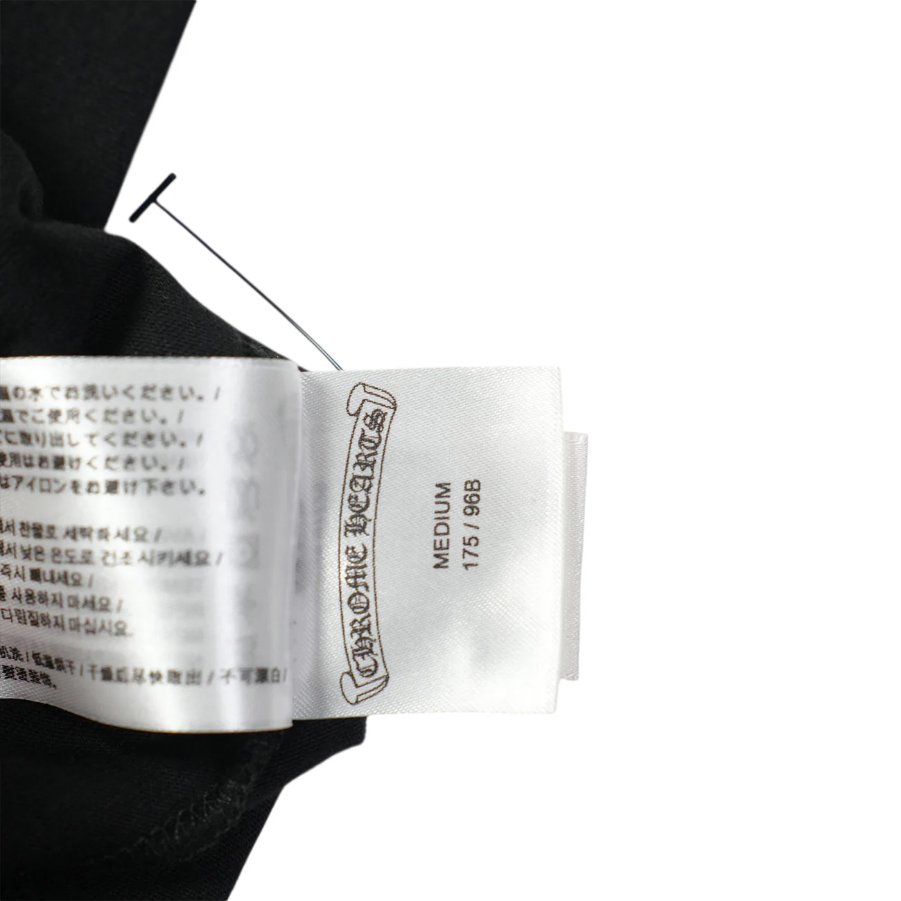 ネックロゴ, 英字袖プリント 【カットソー】【ブラック×パープル】 SIZE:M - Image 4