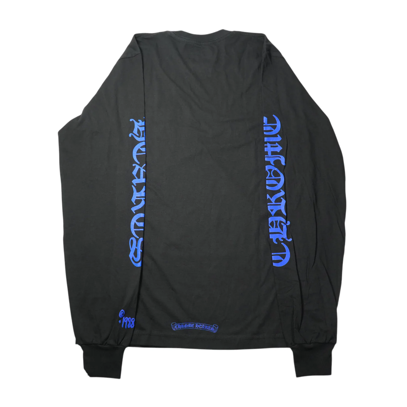 ネックロゴ, 英字袖プリント 【カットソー】【ブラック×パープル】 SIZE:M - Image 5