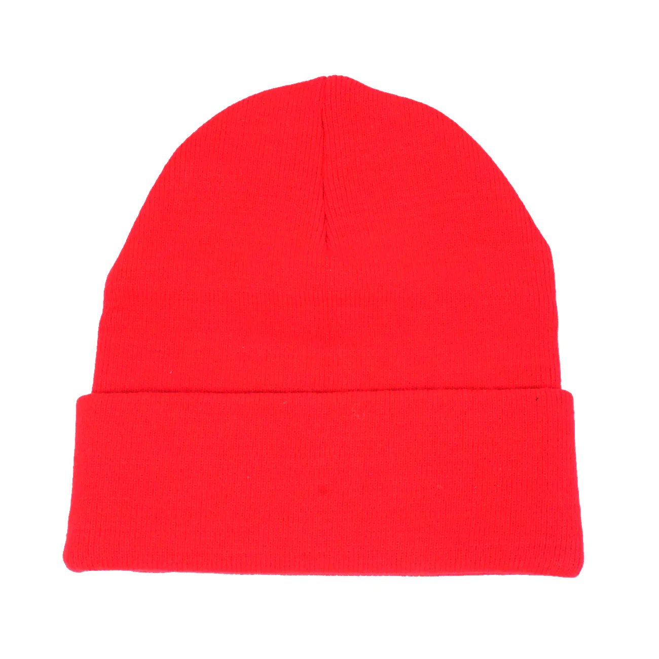 ロゴ刺繍 【ニット帽/ビーニー/WATCH CAP】【レッド】【新品】 SIZE:ONE - Image 2