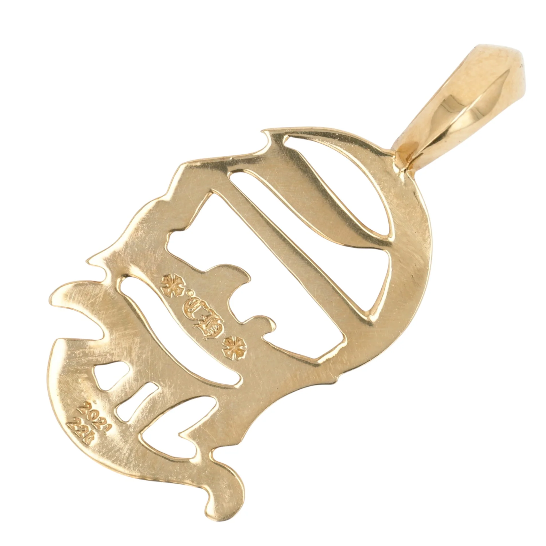 22K CHロゴ CH LOGO 【ゴールドネックレストップ チャーム】 - Image 2