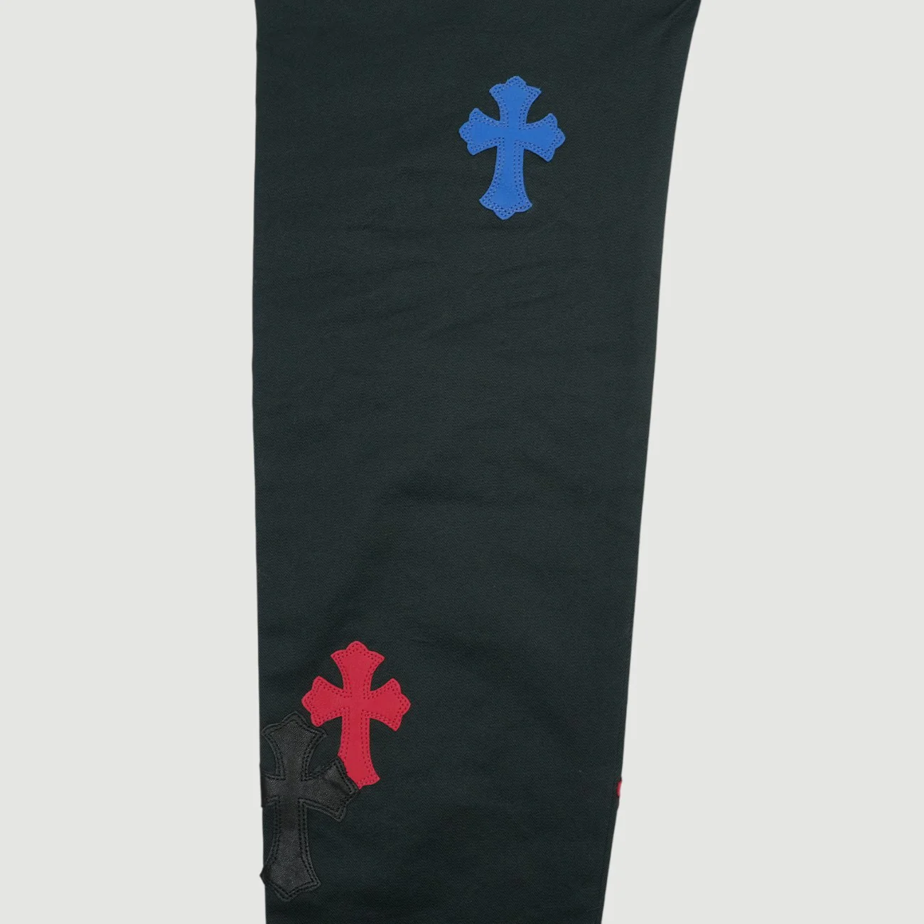 クロスパッチ付きチノパンツ CROSS PATCH CHINO 【コットンチノパンツ】【ネイビー×ブルー×レッド】 SIZE:34 ※裾直し - Image 15