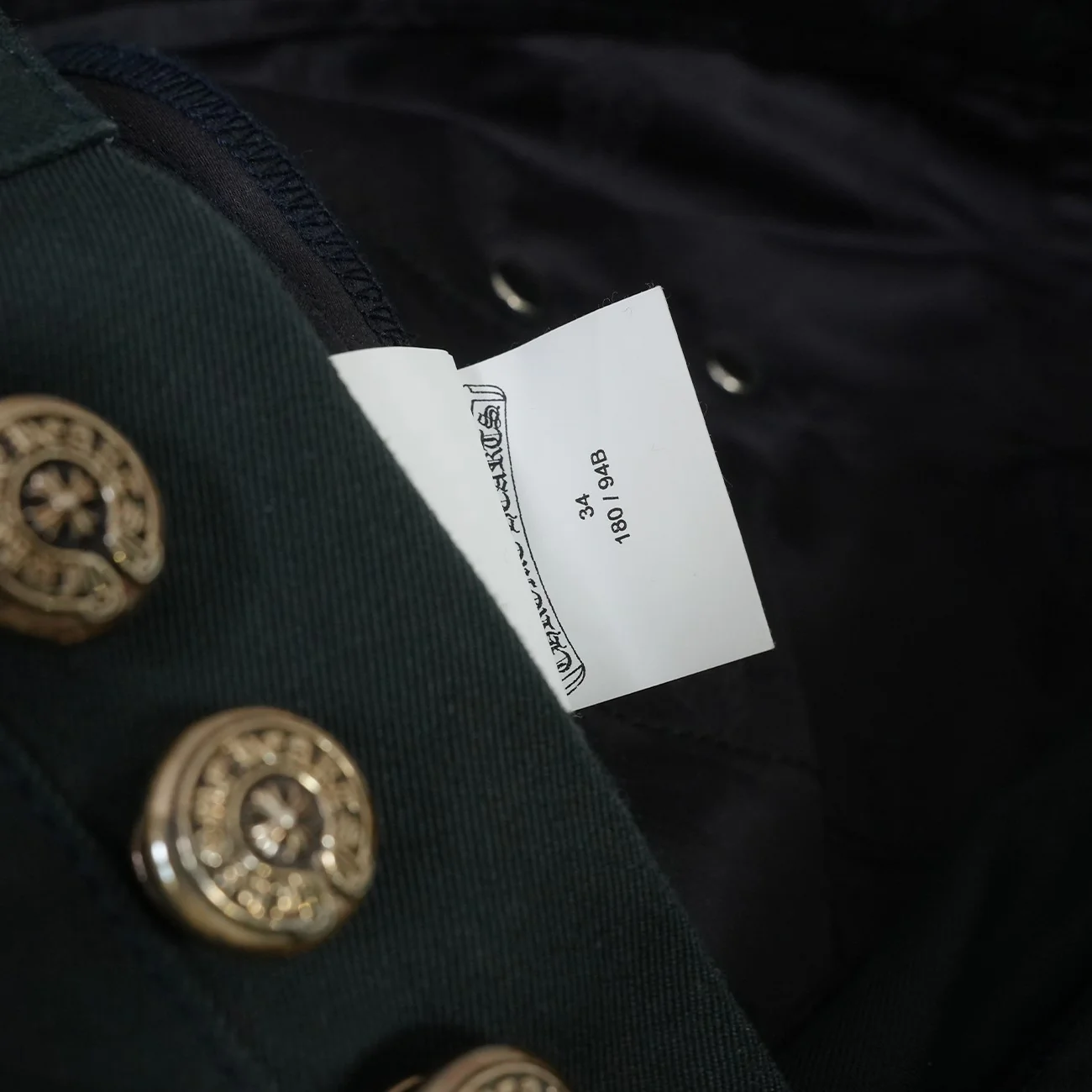 クロスパッチ付きチノパンツ CROSS PATCH CHINO 【コットンチノパンツ】【ネイビー×ブルー×レッド】 SIZE:34 ※裾直し - Image 18