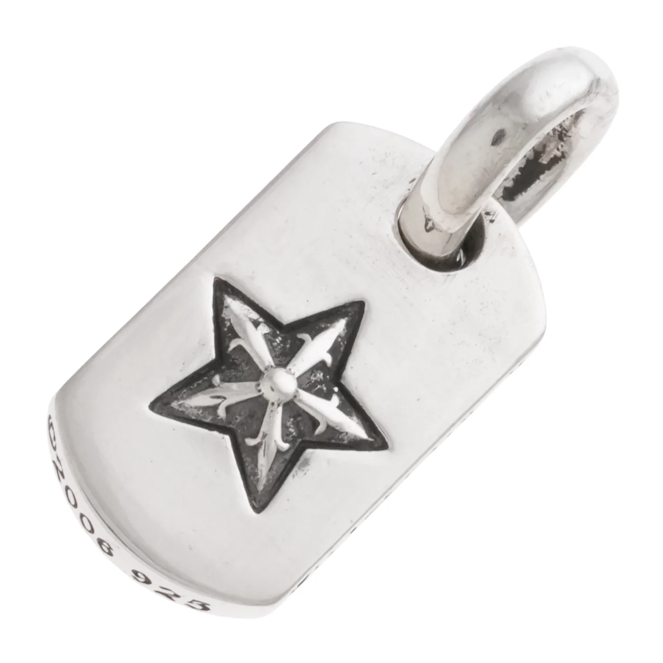 タイニースター ドッグタグ TINY STAR DOG TAG 【シルバーネックレストップ チャーム】