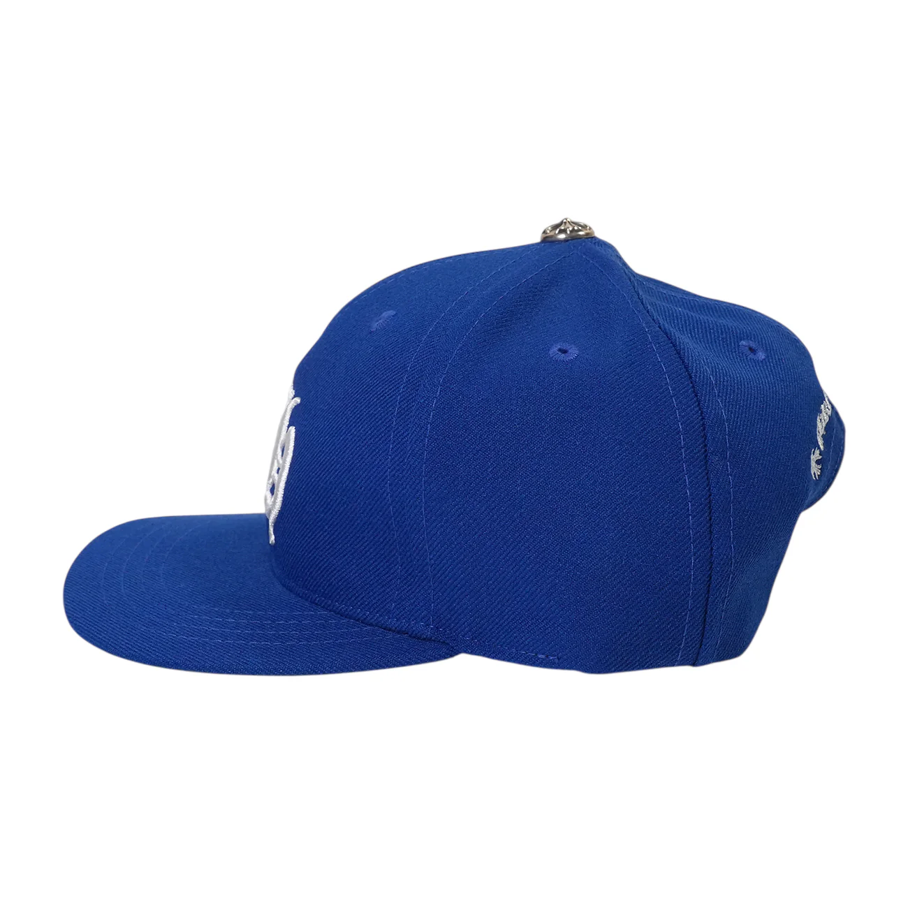 CH刺繍 【ベースボールキャップ/BASEBALL CAP】【ブルー×ホワイト】【新品】 SIZE:ONE - Image 4