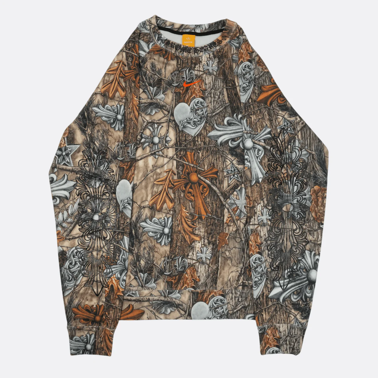 ×ナイキ ノクタ ドレイク NIKE NOCTA DRAKE 【ホースシューバックプリント総柄カットソー】【カモフラ】【新品】 SIZE:XL