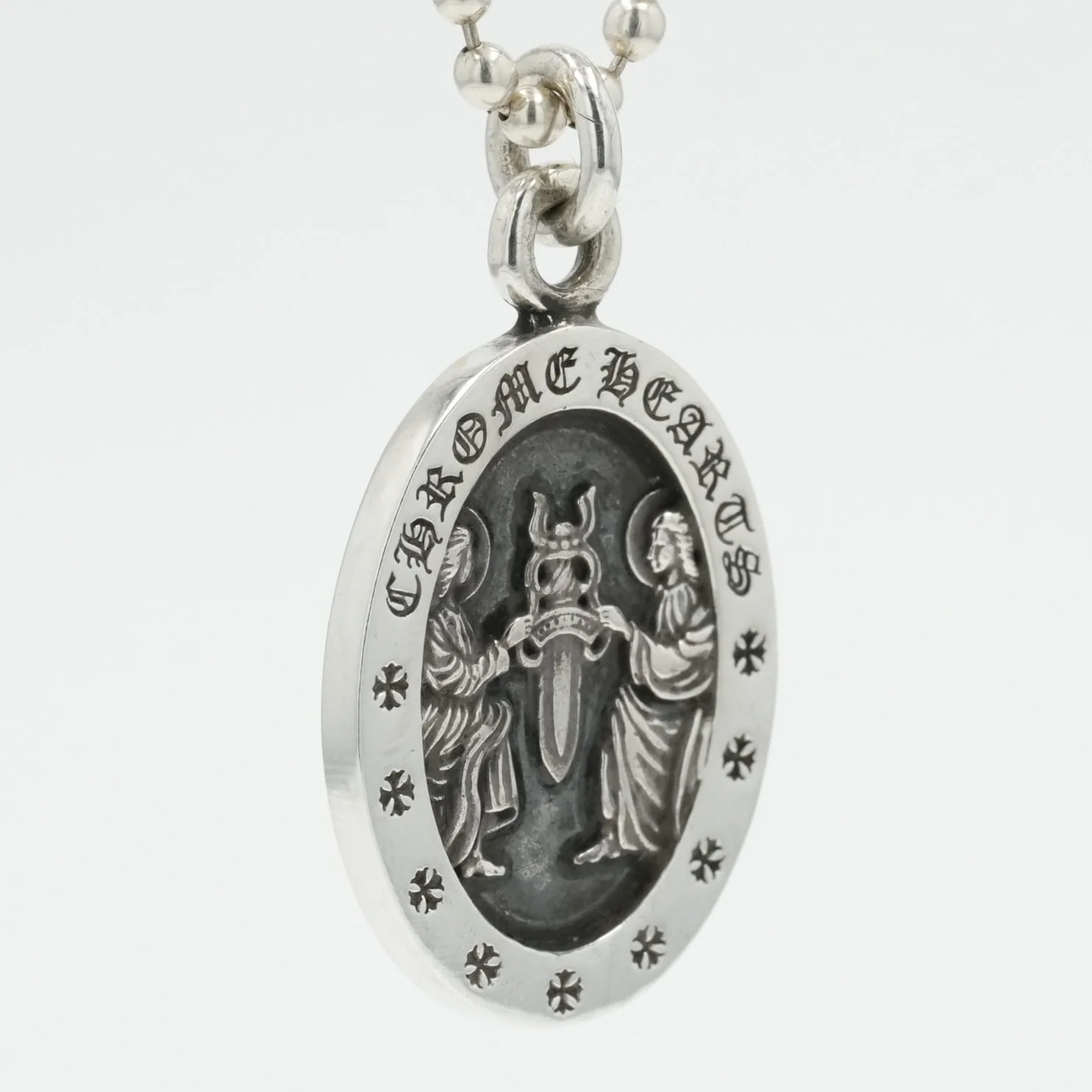 オーバルエンジェルメダル OVAL ANGEL MEDAL 【シルバーネックレストップ チャーム】 - Image 2
