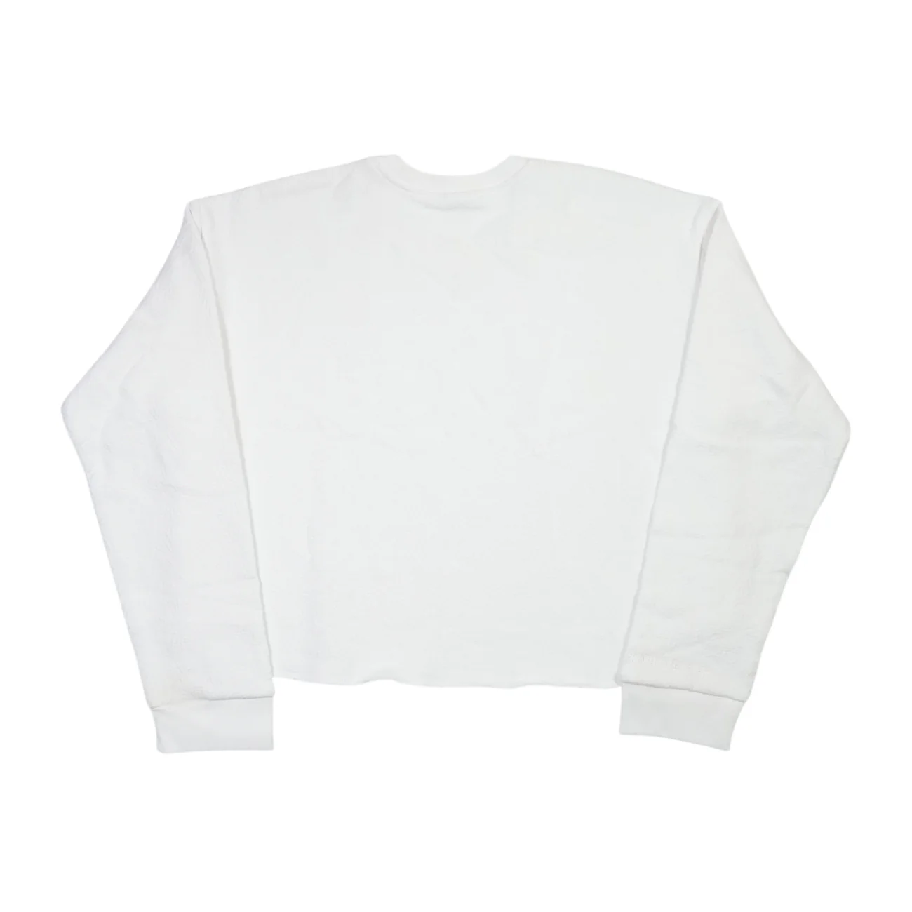 Y NOTCHプラスジャガード総柄 【スウェット】【ホワイト】【新品】 SIZE:M - Image 3