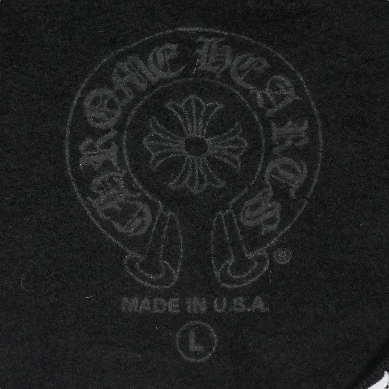 ネックロゴプリント 【スウェット】【ブラック】【新品】 SIZE:L - Image 5