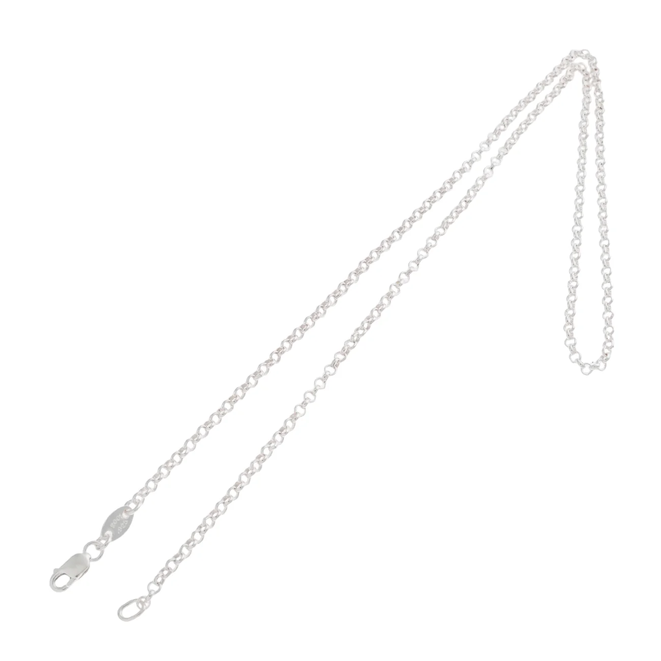 ロールチェーン 18インチ R18 NECK CHAIN 【シルバーネックレス チェーン】 インボイス付き