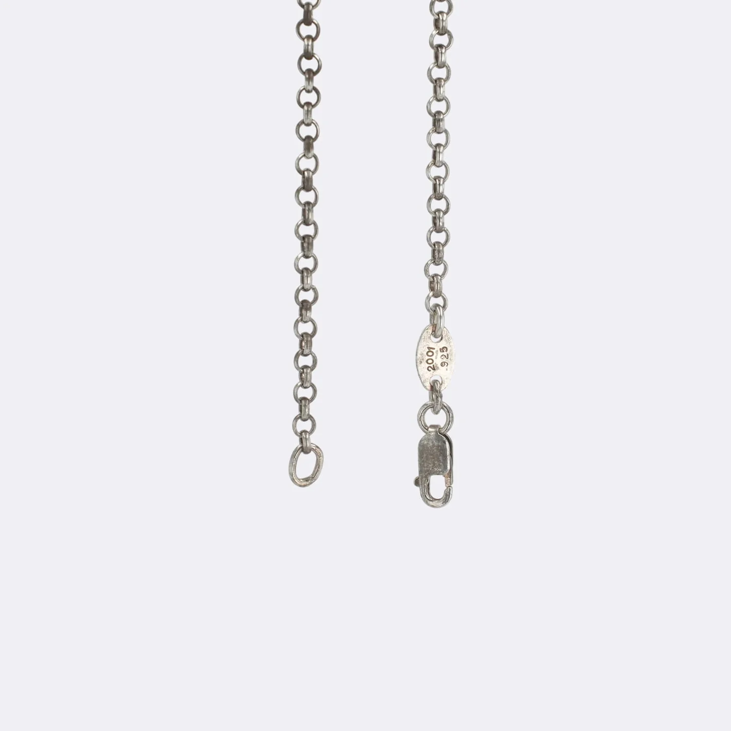 ロールチェーン 20インチ R20 NECK CHAIN 【シルバーネックレス チェーン】 - Image 3