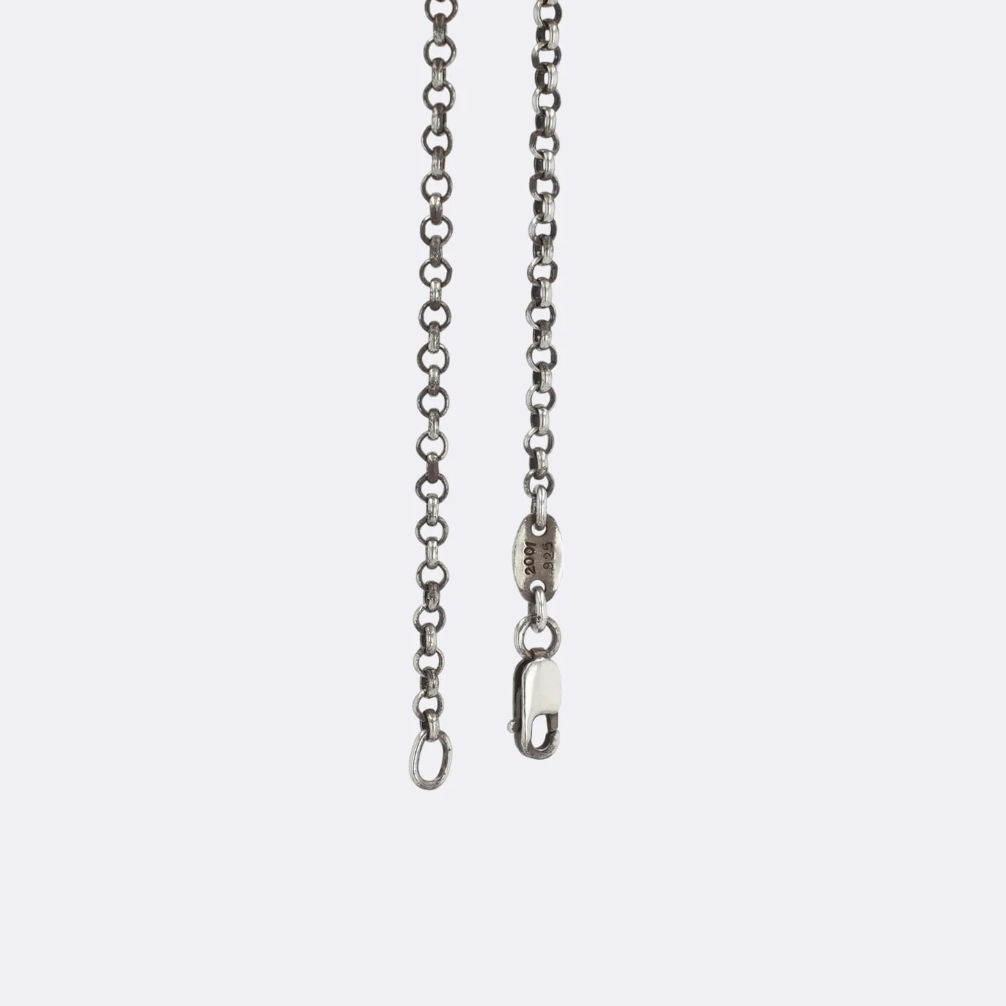 ロールチェーン 20インチ R20 NECK CHAIN 【シルバーネックレス チェーン】 - Image 2