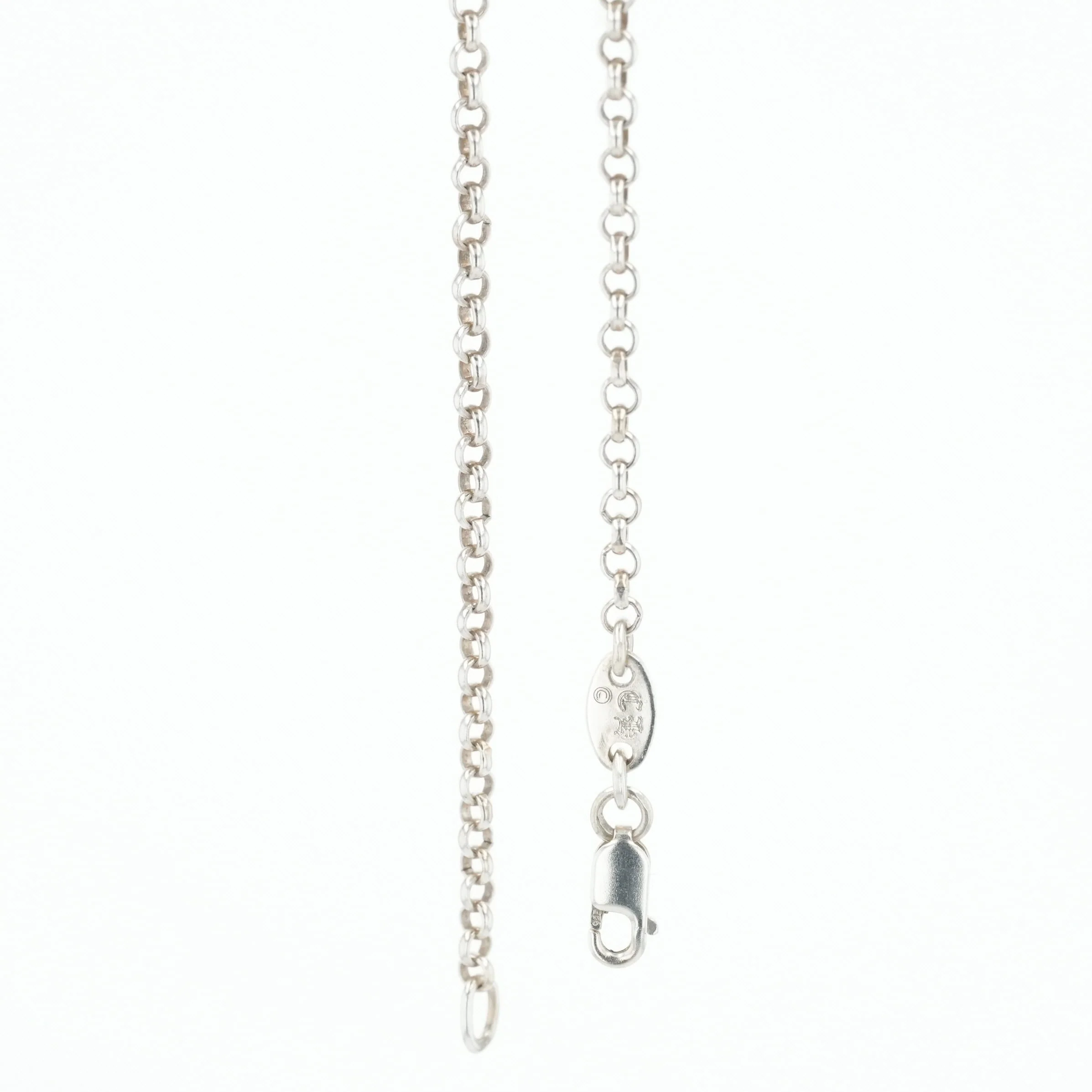 ロールチェーン 24インチ R24 NECK CHAIN 【シルバーネックレス チェーン】 - Image 2
