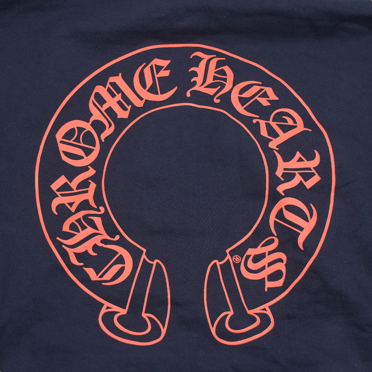 SWTSHRT PLVR 袖フローラルバックホースシュープリントパーカー L - Image 5