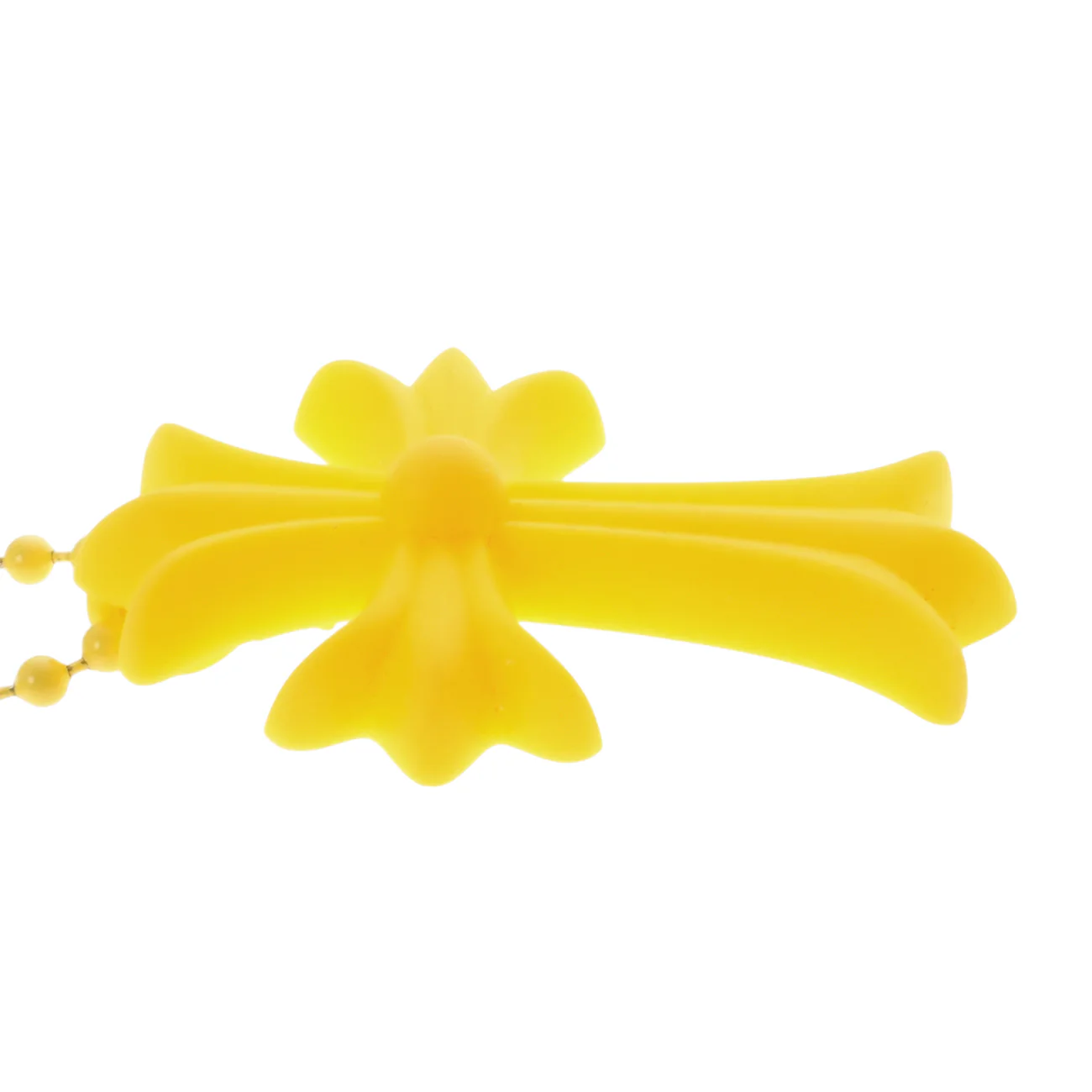 ラバースモールCHクロス RUBBER SML CH CROSS 【シリコンネックレストップ ペンダント】イエロー - Image 3
