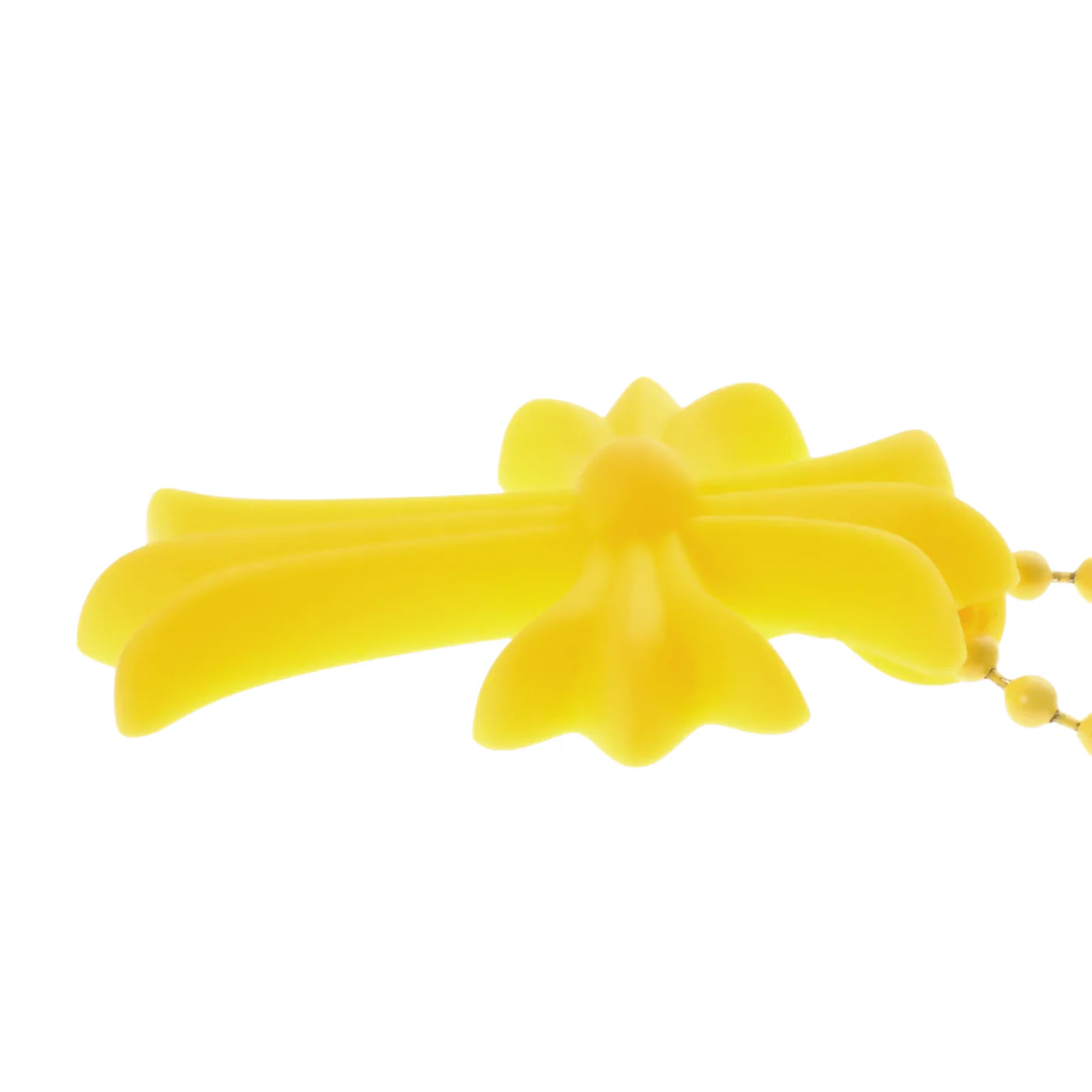 ラバースモールCHクロス RUBBER SML CH CROSS 【シリコンネックレストップ ペンダント】イエロー - Image 4