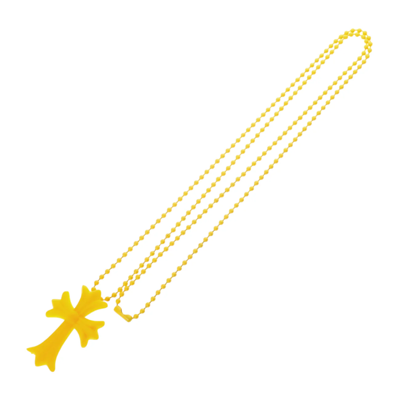 ラバースモールCHクロス RUBBER SML CH CROSS 【シリコンネックレストップ ペンダント】イエロー - Image 5
