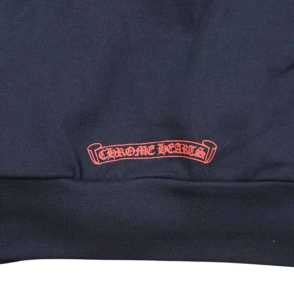 SWTSHRT PLVR 袖フローラルバックホースシュープリントパーカーL - Image 6