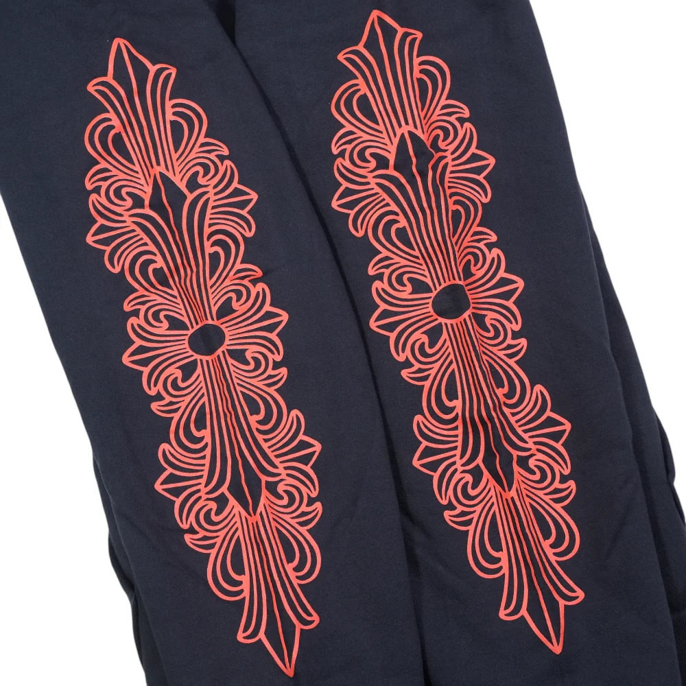 SWTSHRT PLVR 袖フローラルバックホースシュープリントパーカーL - Image 7