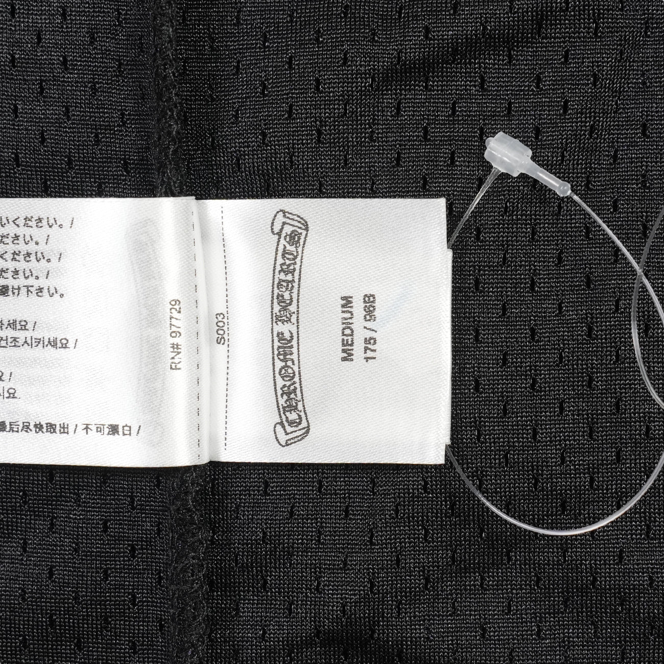 MESH WARM UP JERSEY CHプリント 【カットソー】【ブラック】 SIZE:M - Image 11
