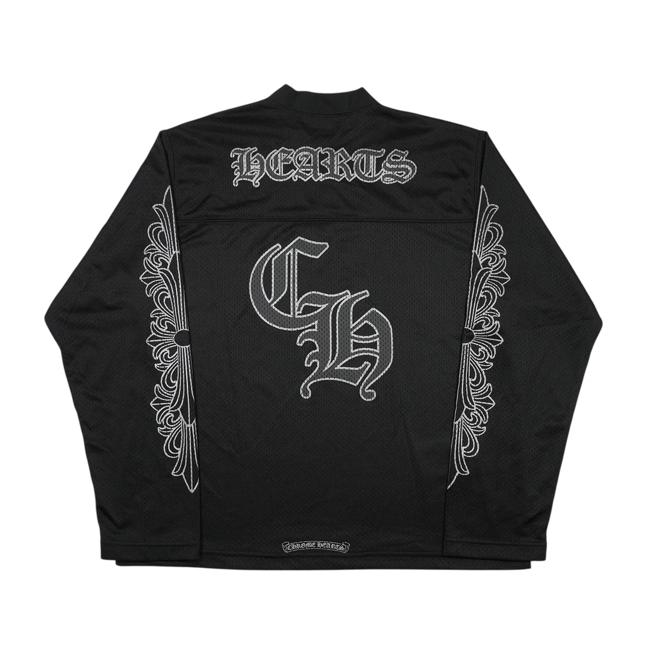 MESH WARM UP JERSEY CHプリント 【カットソー】【ブラック】 SIZE:M - Image 2