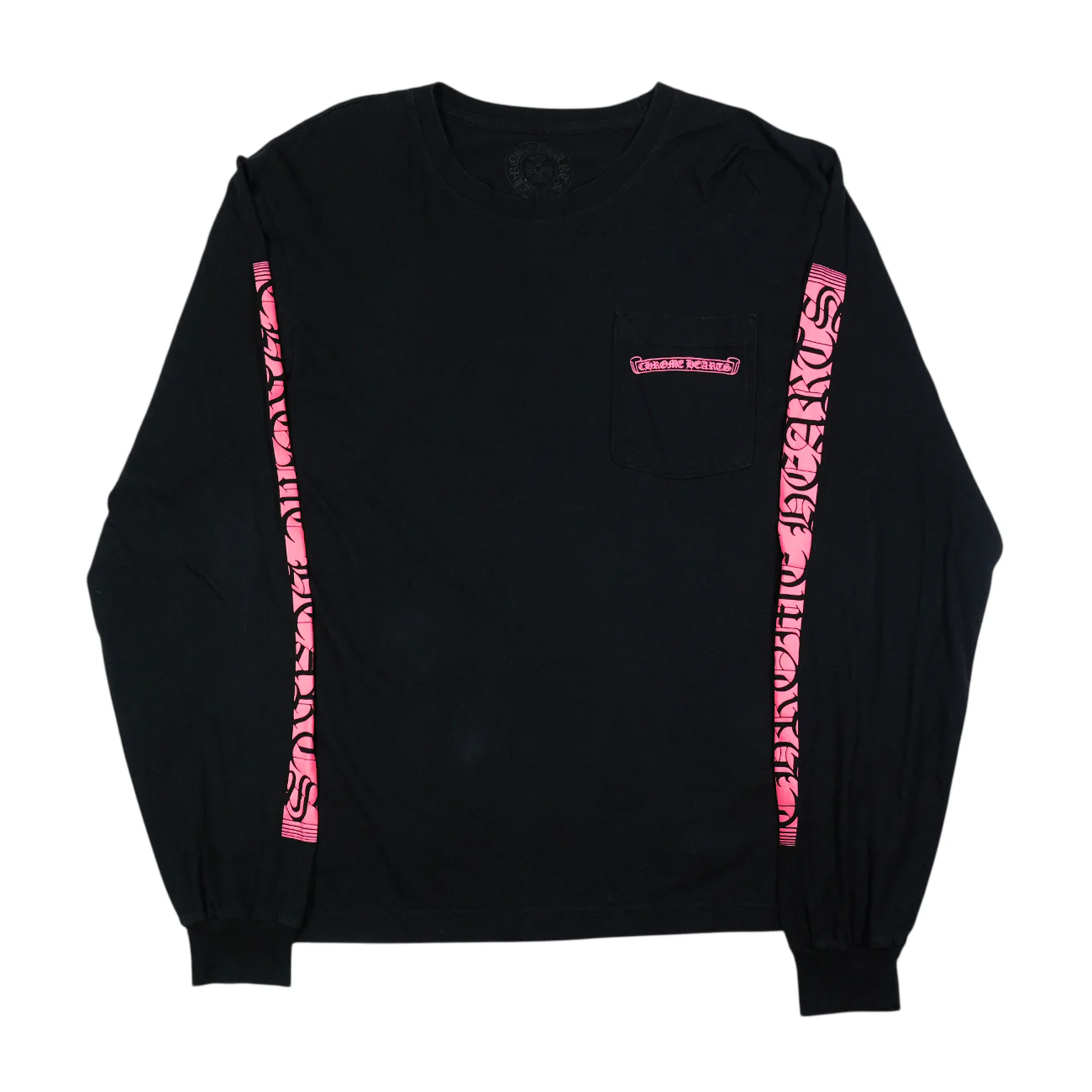 L S 1 バックロゴプリント長袖カットソー