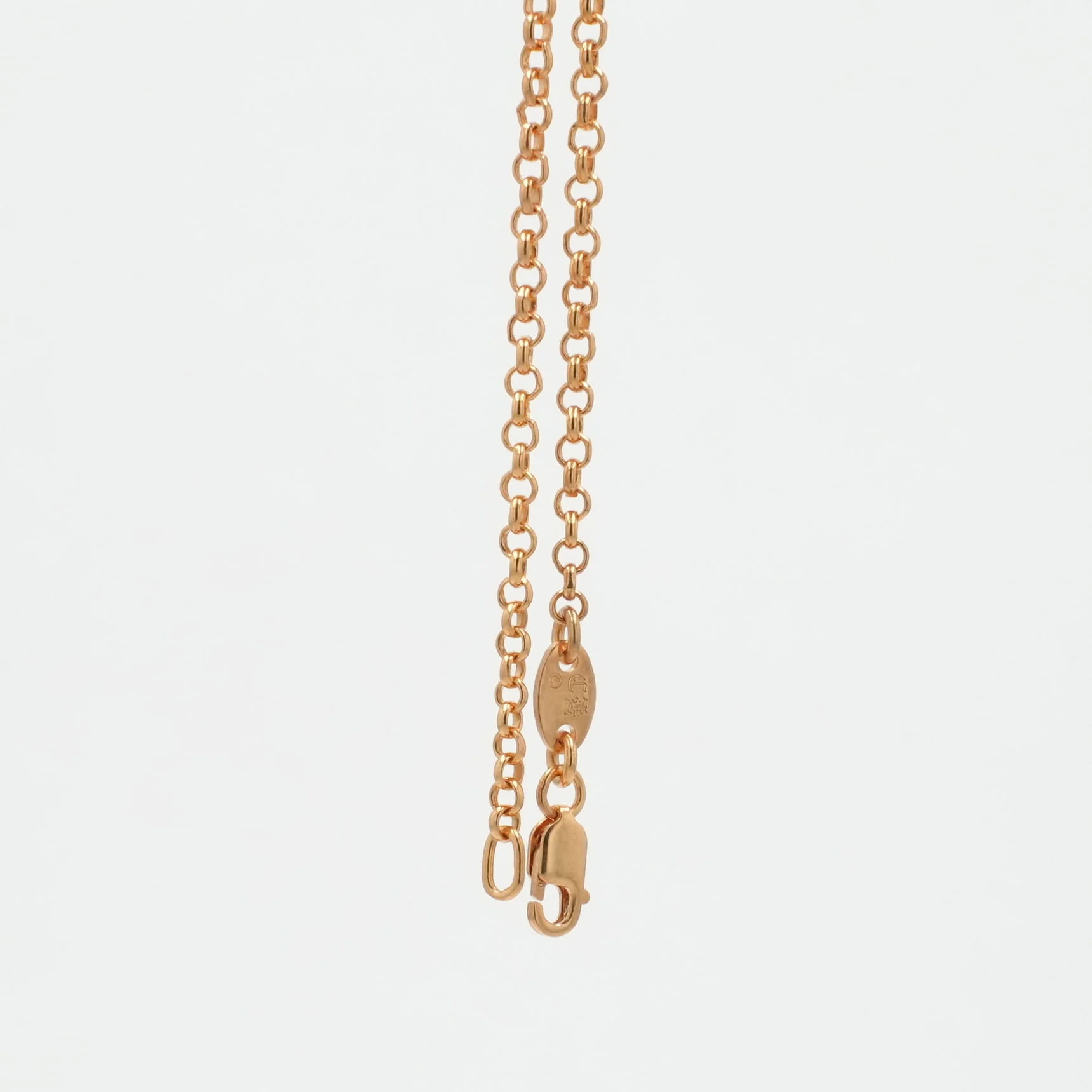 22K ロールチェーン 18インチ R18 NECK CHAIN 【ゴールドネックレス チェーン】 - Image 3