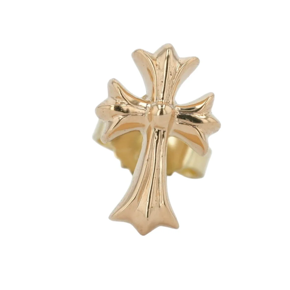 22K CHクロスファットスタッド CH CROSS FAT STUD 【ゴールドピアス】	インボイス付き - Image 2