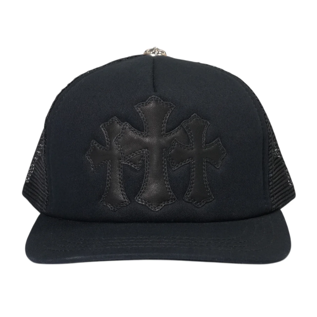 3クロスパッチ 【トラッカーキャップ/TRUCKER CAP】【ブラック】【新品】 SIZE:ONE - Image 4