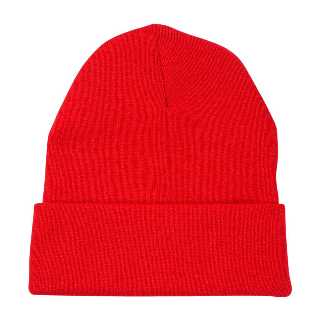 ロゴ刺繍 【ニット帽/ビーニー/WATCH CAP】【レッド】【新品】 SIZE:ONE - Image 2
