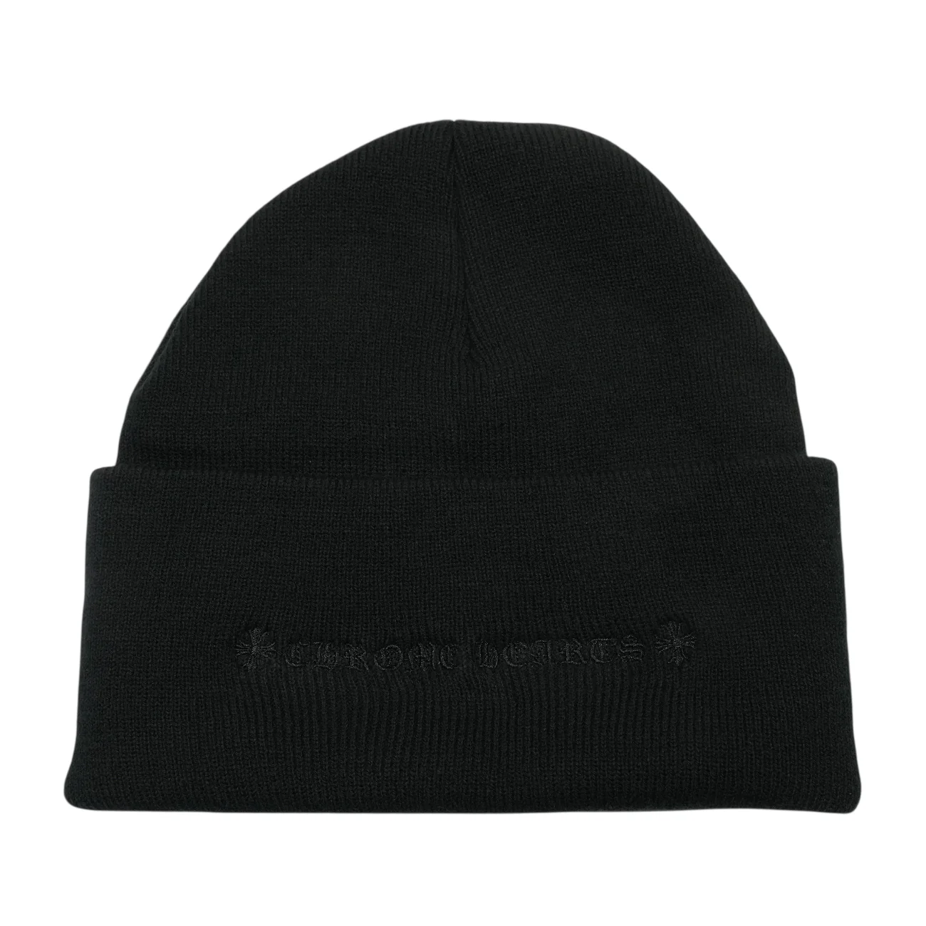 CH刺繍 【ニット帽/ビーニー/WATCH CAP】【ブラック】【新品】 SIZE:ONE - Image 2