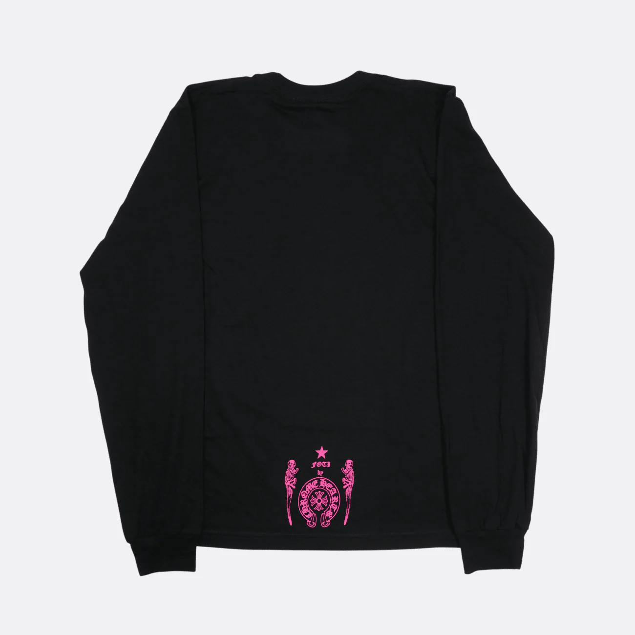 フォティフロントプリント 【カットソー】【ブラック×ピンク】【新品】 SIZE:L - Image 2